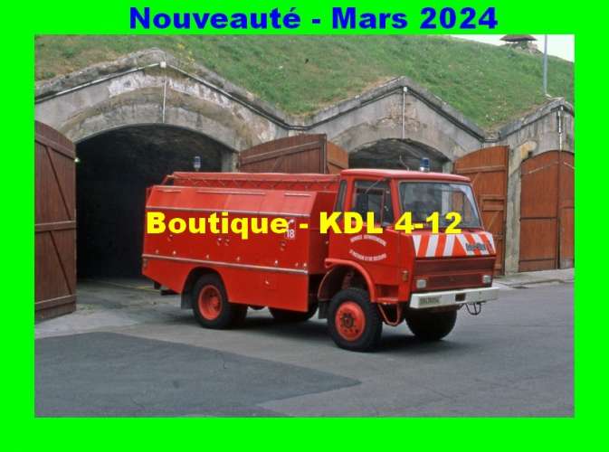 *AL SP 219 à 236 - Lot de 18 cartes postales - Véhicules des Sapeurs-Pompiers de France