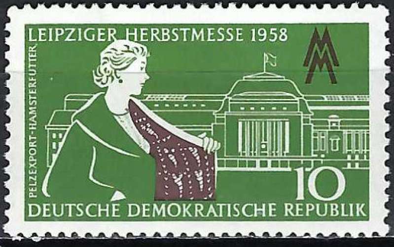Allemagne Orientale - 1958 - Y & T n° 373 - MNH