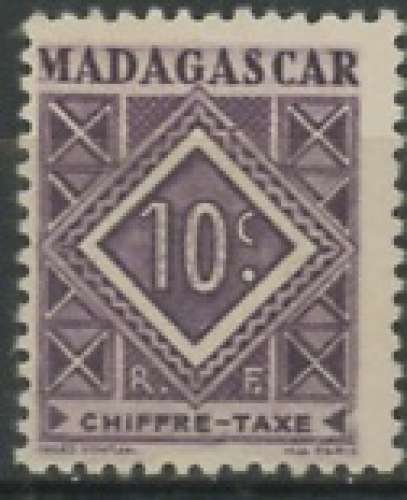 MADAGASCAR  neuf ** N° 31  taxe