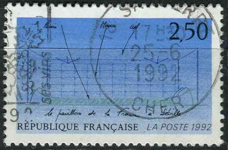 FRANCE 1991 OBLITERE N° 2736