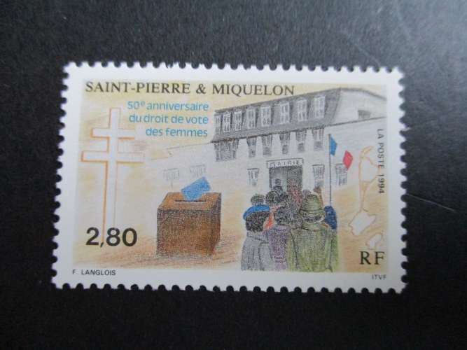 Saint pierre & miquelon y & t 597 ** 1994