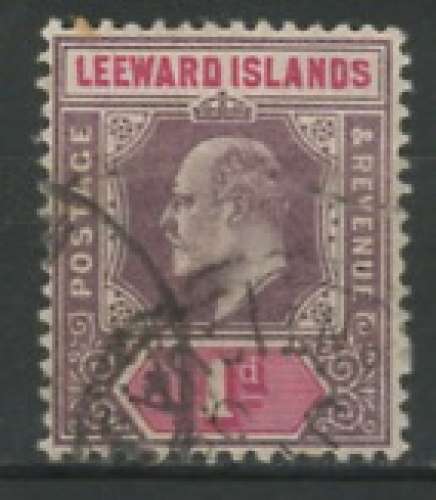 LEEWARD  oblitéré N° 21