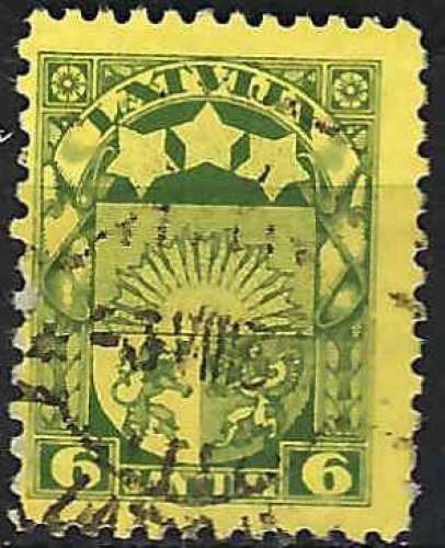 Lettonie - 1923-25 - Y & T n° 97 - O.