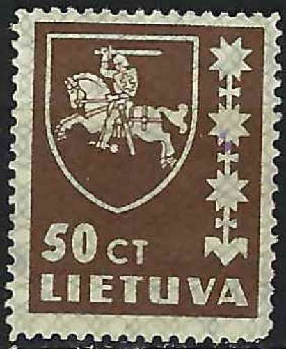 Lituanie - 1937-39 - Y & T n° 361 - MH