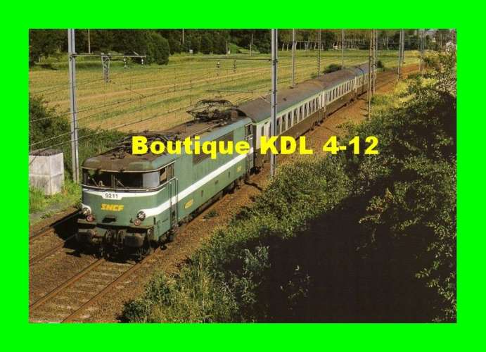 RU 0603 - Train - loco BB 9211 vers ARGAGNON - Pyrénées Atlantiques - SNCF