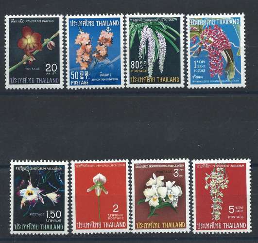 Thaïlande N°470/77** (MNH) 1967 - Fleurs 