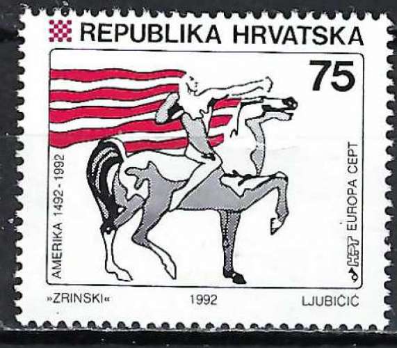 Croatie - 1992 - Y & T n° 170 - Europa - MNH