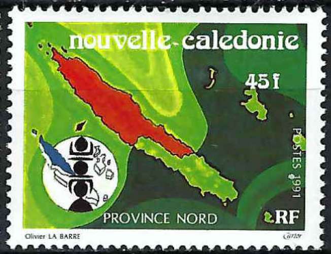 Nouvelle-Calédonie - 1991 - Y & T n° 611 - MNH (2