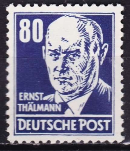 Allemagne - RDA - Année 1953 - Y&T N° 104**