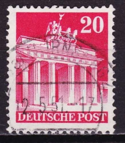 Allemagne -Bizone - Année 1945 - Y&T N° 52A - nuance