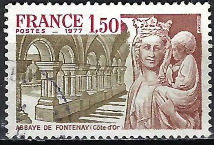 France - 1977 - Y & T n° 1938 - O.
