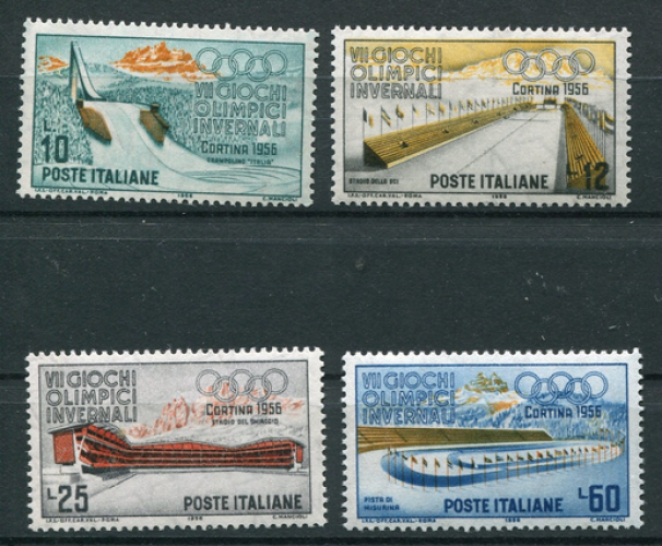 Italie (1956) - Jeux olympiques de Cortina d'Ampezzo ** MNH