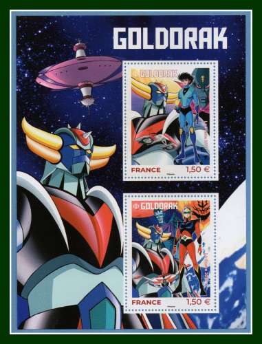 Bloc Goldorak 2021 ** MNH BD Bande Dessinée