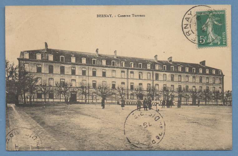 CPA 27 Bernay Caserne Turreau