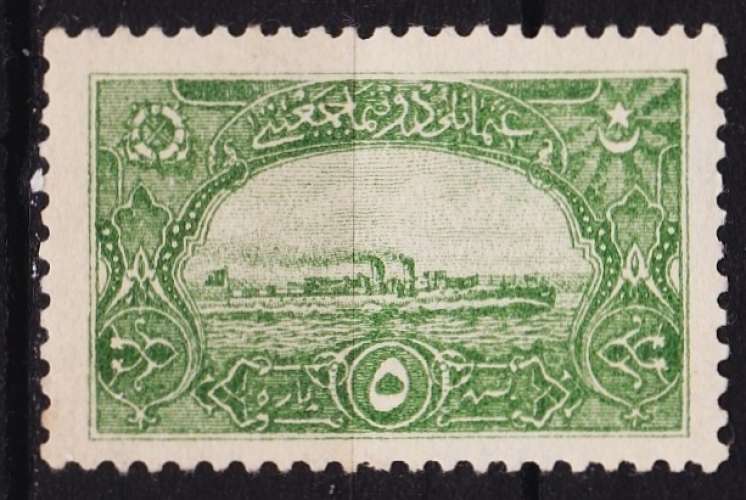 Turquie  - Année1921  - Y&T N° timbre de la Ligue navale**