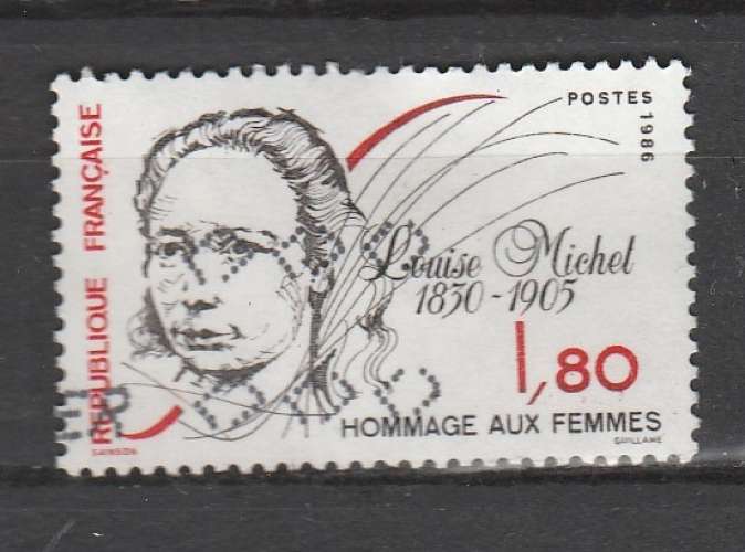 France 1986 YT 2408 Louise Michel