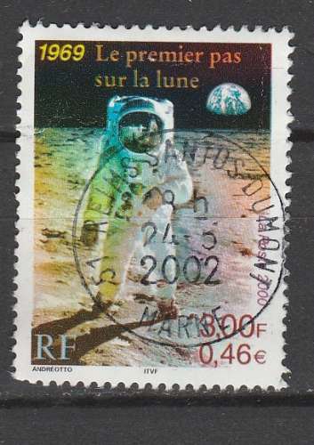 France 2000 YT 3355 1er Homme sur la lune