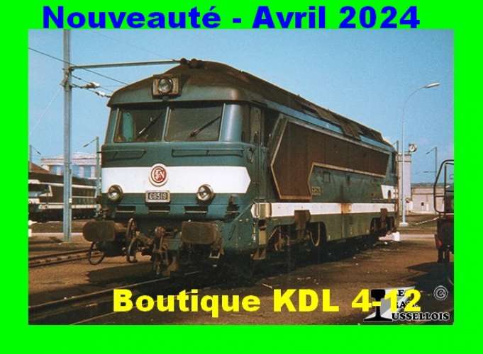 RU 2194 - Loco A1A A1A 68519 au dépôt - CHALINDREY - Haute - Marne - SNCF