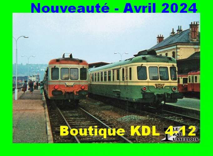 RU 2196 - Autorails RGP X 2710 et X 2710 en gare - LE BUISSON - Dordogne - SNCF