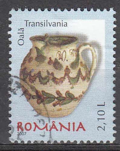 Roumanie 2007  2,10  poterie  oblitéré