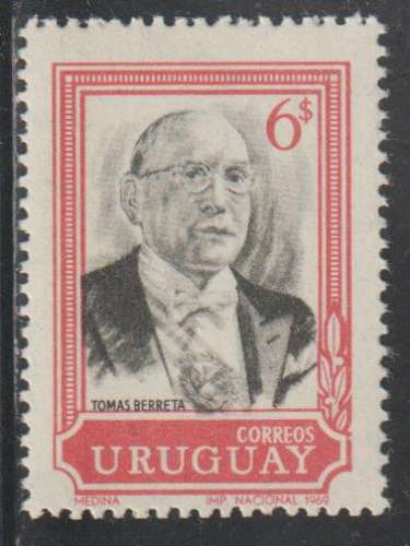 URUGUAY 1969 -  Y&T  N° 784