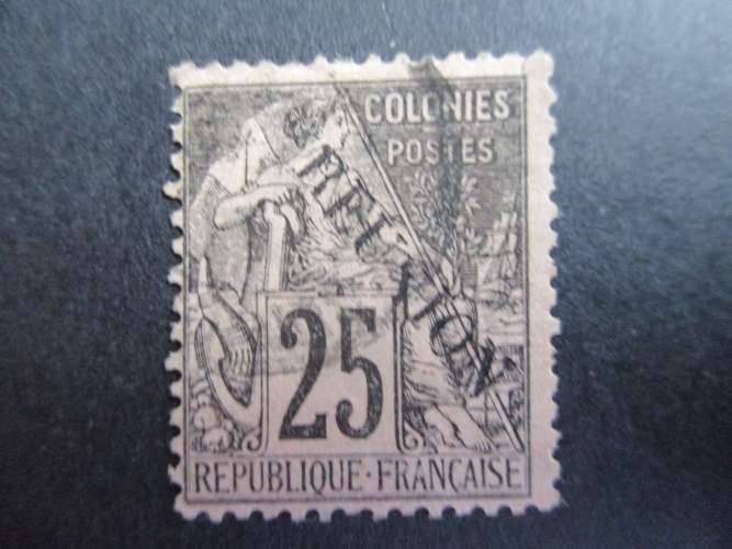 Réunion y & t 24 obl 1891