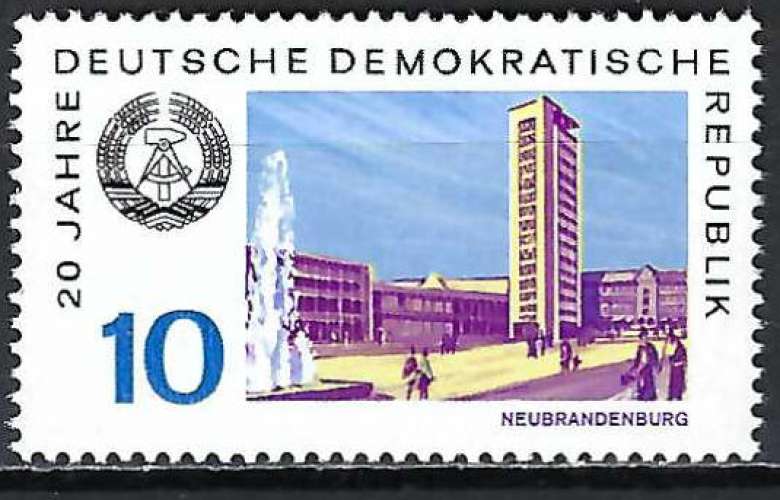 Allemagne Orientale - 1969 - Y & T n° 1192 - MNH