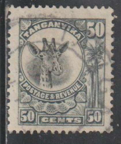TANGANYIKA 1922 - Y&T  N° 8