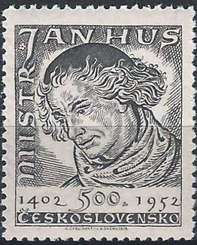 Tchécoslovaquie - 1952 - Y & T n° 653 - MNH
