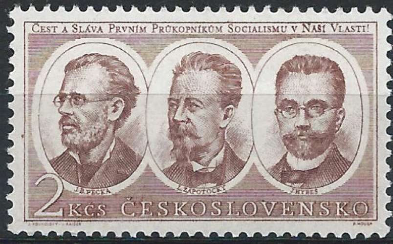 Tchécoslovaquie - 1953 - Y & T n° 705 - MNH