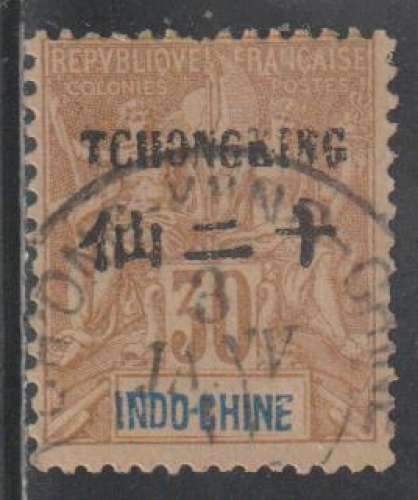 TCHONGKING 1903 - Y&T  N° 41