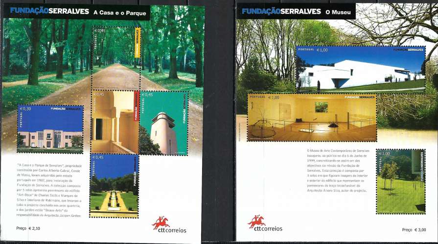 Portugal - 2005 - Y & T n° 236 & 237 Blocs & feuillets - MNH