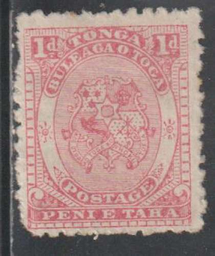 TONGA 1892 - Y&T  N° 10