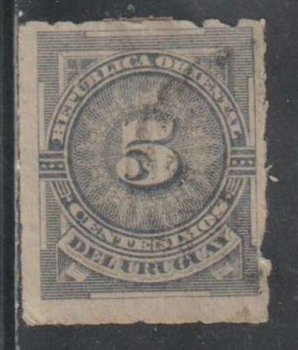 URUGUAY 1884 - Y&T  N° 60