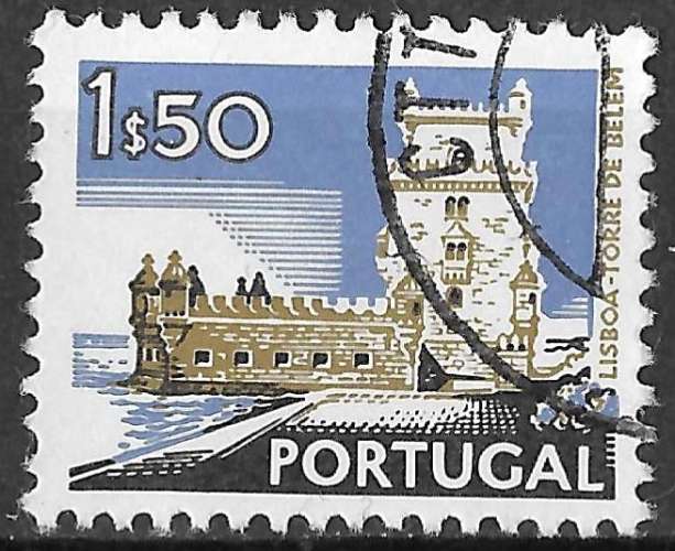 PORTUGAL 1972 - YT1138 - Tour de Belém à Lisbonne - oblitéré