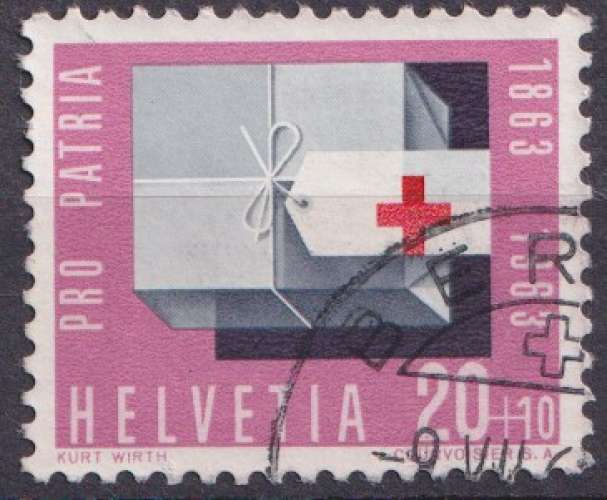 Suisse 1963 Y&T 713 oblitéré - Pour la patrie 