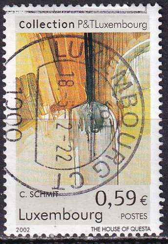 luxembourg ... n° 1519  obliteré ... 2002