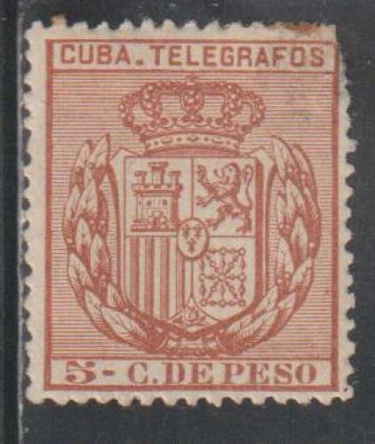 CUBA Télégraphe - Y&T  N° 74