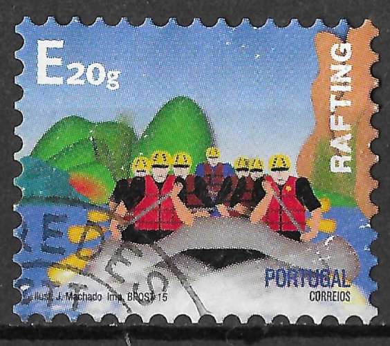 PORTUGAL 2015 - YT3983 - Rafting - oblitéré