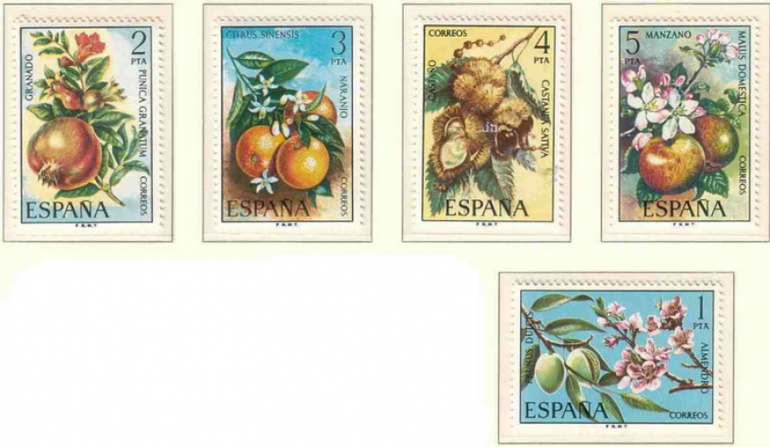 Espagne (1975) - Flore, 4ème série ** MNH
