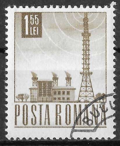 Roumanie 1967 - YT2357 - Tour Radio - oblitéré