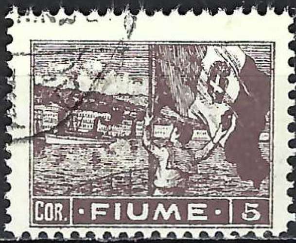 Italie - Fiume - 1919 - Y & T n° 47 - O.