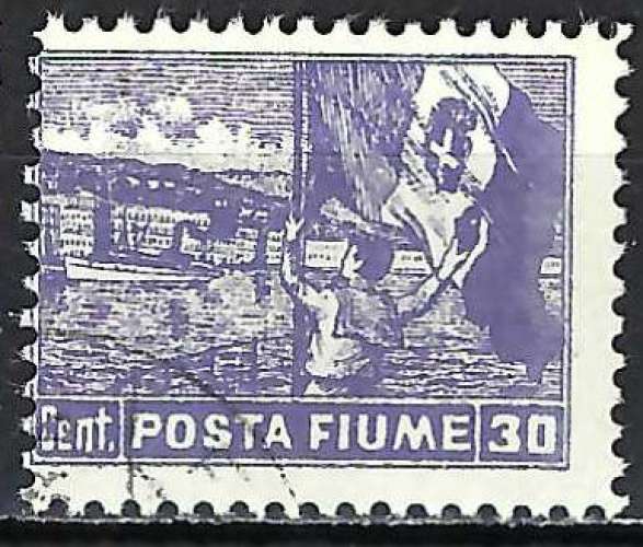Italie - Fiume - 1919 - Y & T n° 51 - O.