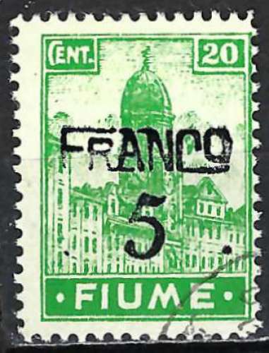 Italie - Fiume - 1919 - Y & T n° 83 - O.