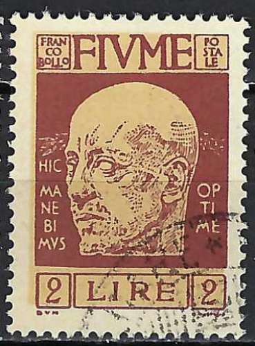 Italie - Fiume - 1920 - Y & T n° 106 - O.