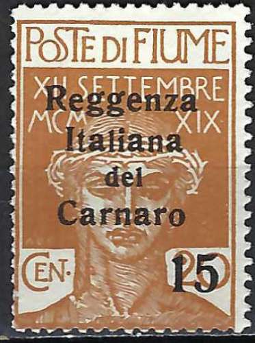 Italie - Fiume - 1920 - Y & T n° 119 - MNG