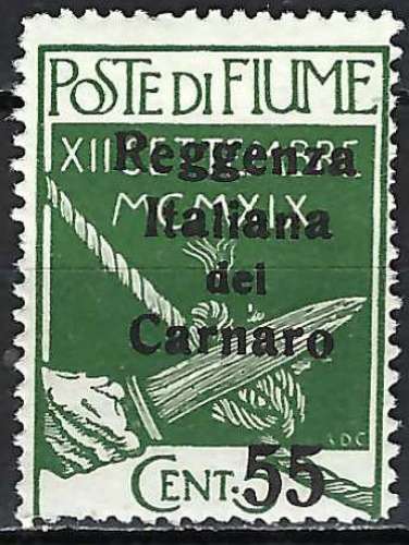 Italie - Fiume - 1920 - Y & T n° 126 - MNG