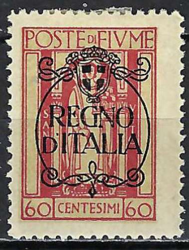 Italie - Fiume - 1924 - Y & T n° 201 - MH