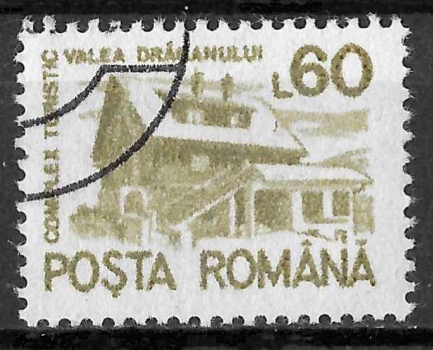 Roumanie 1991 - YT3975 - Complexe touristique à Valea Draganului - oblitéré