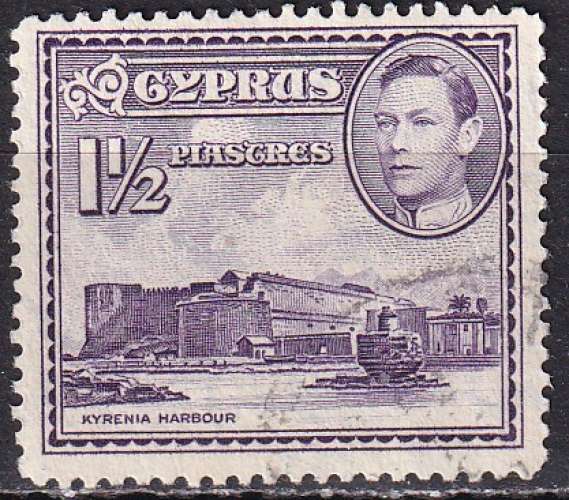 chypre ... n° 138A  obliteré ... 1938